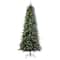 7.5ft. Pre-Lit Grand Bank Slim Artificial Christmas Tree, Color Changing T5 LED Lights